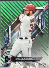 Bryce Harper [Autograph Green] #HT-BH Baseball Cards 2018 Topps High Tek Prices