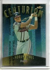 Andruw Jones Baseball Cards 1998 Finest Centurion Prices