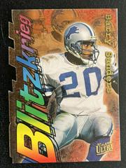 Barry Sanders [Blitzkrieg Die Cut] #10 Football Cards 1997 Ultra Prices