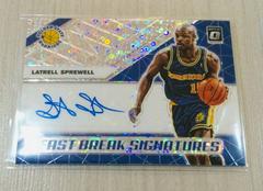 Latrell Sprewell Basketball Cards 2019 Panini Donruss Optic Fast Break Signatures Prices