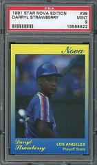 Darryl Strawberry #39 Baseball Cards 1991 Star Nova Edition Prices