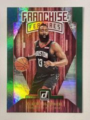 James Harden [Green Flood] #26 Basketball Cards 2019 Panini Donruss Franchise Features Prices