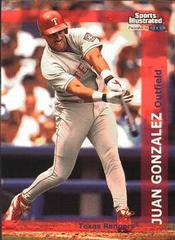 Juan Gonzalez #75 Baseball Cards 1999 Sports Illustrated Prices