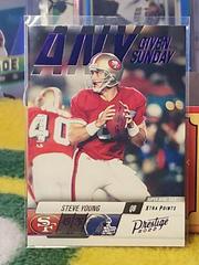Steve Young [Purple] #8 Football Cards 2022 Panini Prestige Any Given Sunday Prices