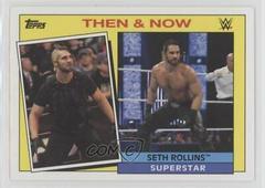 Seth Rollins Wrestling Cards 2015 Topps Heritage WWE Then & Now Prices