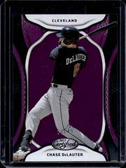 Chase DeLauter [Purple] Baseball Cards 2023 Panini Chronicles Certified Prices