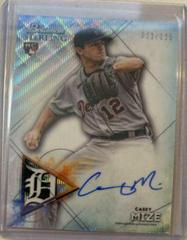 Casey Mize [Wave Refractor] Baseball Cards 2021 Bowman Sterling Rookie Autographs Prices