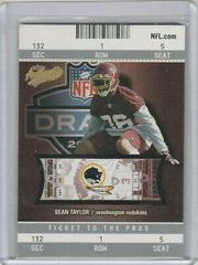 Sean Taylor Football Cards 2004 Fleer Authentix Prices