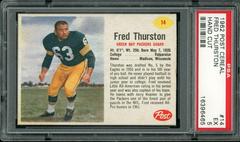 Fred Thurston [Hand Cut] #14 Football Cards 1962 Post Cereal Prices