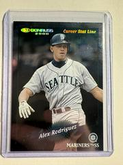 Alex Rodriguez [Career Stat Line] Baseball Cards 2001 Donruss Prices