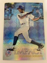 Alfonso Soriano [Refractor] Baseball Cards 1999 Bowman Chrome Impact Prices