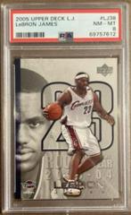 LeBron James #LJ38 Basketball Cards 2005 Upper Deck MJ, LJ Bonus Pack Prices