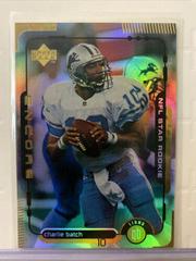 Charlie Batch [Gold F, X] #30 Football Cards 1998 Upper Deck Encore Prices
