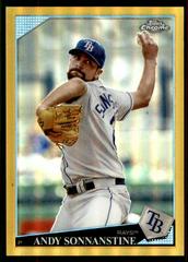 Andy Sonnanstine [Gold Refractor] #63 Baseball Cards 2009 Topps Chrome Prices
