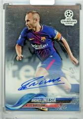 Andres Iniesta [Autograph] #94 Soccer Cards 2017 Topps Chrome UEFA Champions League Prices