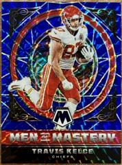 Travis Kelce [Blue] Football Cards 2022 Panini Mosaic Men of Mastery Prices