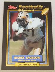 Rickey Jackson Football Cards 1992 Topps Finest Prices