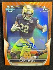 Logan Diggs [Autograph Orange] #38 Football Cards 2022 Bowman Chrome University Prices