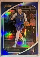 Luka Doncic [Blue] Basketball Cards 2020 Panini Absolute Memorabilia Prices