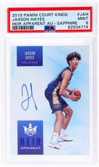 Jaxson Hayes [Sapphire] #HA-JAH Basketball Cards 2019 Panini Court Kings Heir Apparent Autographs Prices