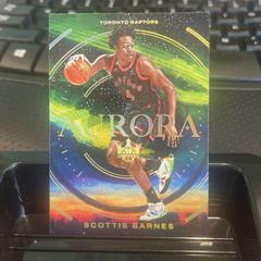 Scottie Barnes #2 Basketball Cards 2022 Panini Court Kings Aurora Prices