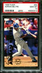 Adrian Beltre #65 Baseball Cards 1999 Fleer Prices