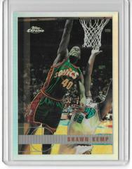 Shawn Kemp Refractor Basketball Cards 1997 Topps Chrome Prices