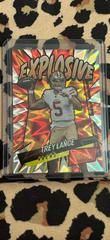 Trey Lance #E11 Football Cards 2022 Panini Absolute Explosive Prices