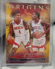 Jalen Green, Kevin Porter Jr. [Gold] #19 Basketball Cards 2022 Panini Origins Roots Of Greatness Prices