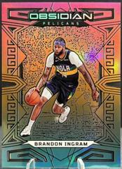 Brandon Ingram [Neon Flood] Basketball Cards 2022 Panini Obsidian Prices