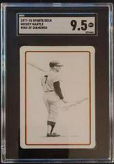 Mickey Mantle [King of Diamonds] Baseball Cards 1978 Sports Deck Divison Mickey Mantle Prices