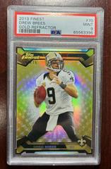 Drew Brees [Gold Refractor] #70 Football Cards 2013 Topps Finest Prices