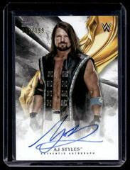 AJ Styles #A-AS Wrestling Cards 2019 Topps WWE Undisputed Autographs Prices