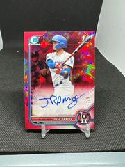 Jose Ramos [Red] #BSPA-JRS Baseball Cards 2022 Bowman Chrome Sapphire Autographs Prices