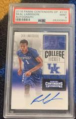 Skal Labissiere [Autograph] Basketball Cards 2016 Panini Contenders Draft Picks Prices