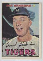 Dave Wickersham #112 Baseball Cards 1967 O Pee Chee Prices