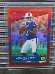 Cardale Jones [Red] #8 Football Cards 2016 Panini Donruss Optic the Rookies Prices