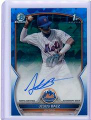 Jesus Baez #BSPA-JBZ Baseball Cards 2023 Bowman Chrome Sapphire Autographs Prices