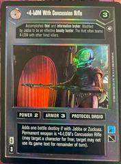 4-LOM [Foil] Star Wars CCG Reflections Prices