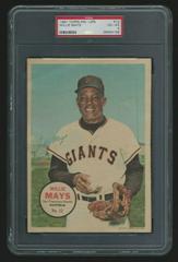Willie Mays Baseball Cards 1967 Topps Pin Ups Prices