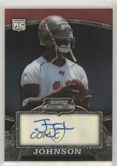 Josh Johnson [Autograph Black Refractor] Football Cards 2008 Bowman Sterling Prices
