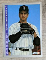 Scott Fredrickson #F-28 Baseball Cards 1993 Fleer Final Edition Prices