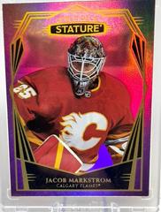 Jacob Markstrom [Design Variant Purple] #69 Hockey Cards 2022 Upper Deck Stature Prices