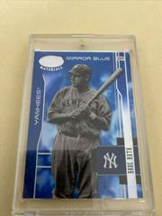 Babe Ruth [Mirror Blue] Baseball Cards 2003 Leaf Certified Materials Prices
