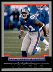 Amani Toomer #31 Football Cards 2004 Bowman Prices