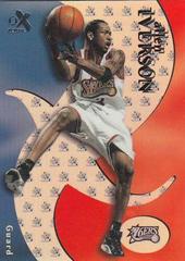 Allen Iverson #45 Basketball Cards 1999 Fleer E-X Prices