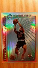 Dennis Rodman [Bordered Refractor] #M7 Basketball Cards 1996 Topps Mystery Finest Prices