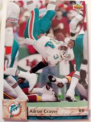 Aaron Craver #192 Football Cards 1992 Upper Deck Prices
