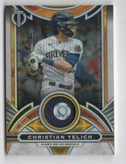 Christian Yelich Baseball Cards 2023 Topps Tribute Stamp of Approval Relics Prices