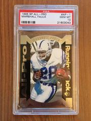 Marshall Faulk #AP-1 Football Cards 1995 SP All Pro Prices